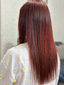 ارایش مو و رنگ موی بانوان